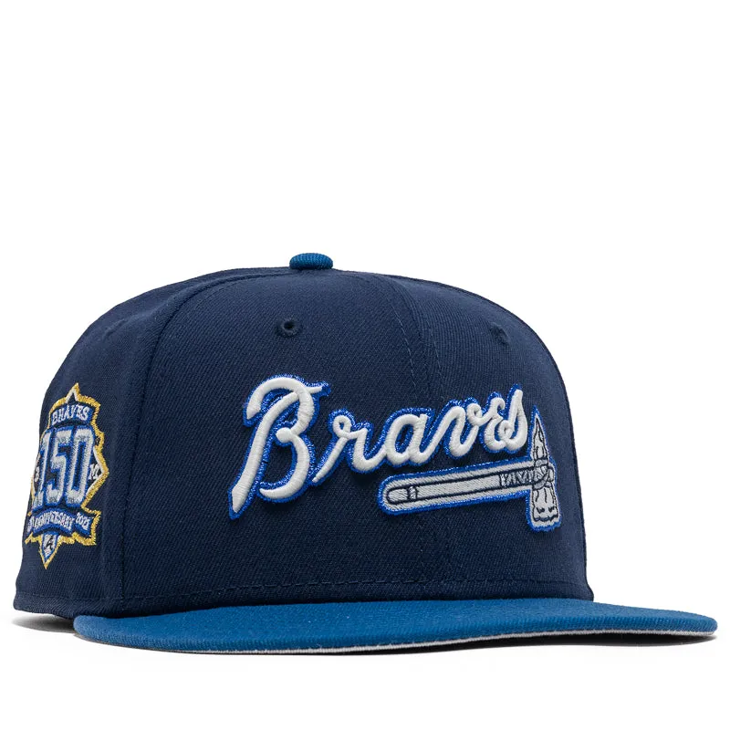 New Era x Politics Atlanta Braves 59FIFTY Fitted Hat - Oceanside