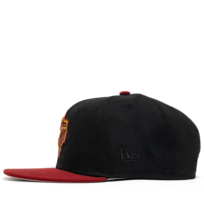 New Era x Politics Houston Astros 59FIFTY Fitted Hat - Black/Red