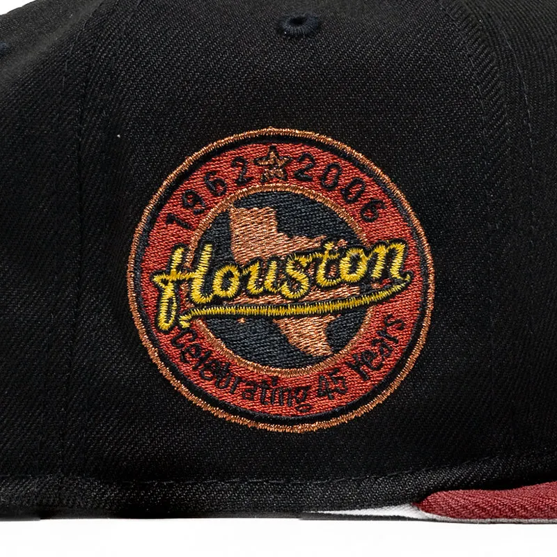 New Era x Politics Houston Astros 59FIFTY Fitted Hat - Black/Red