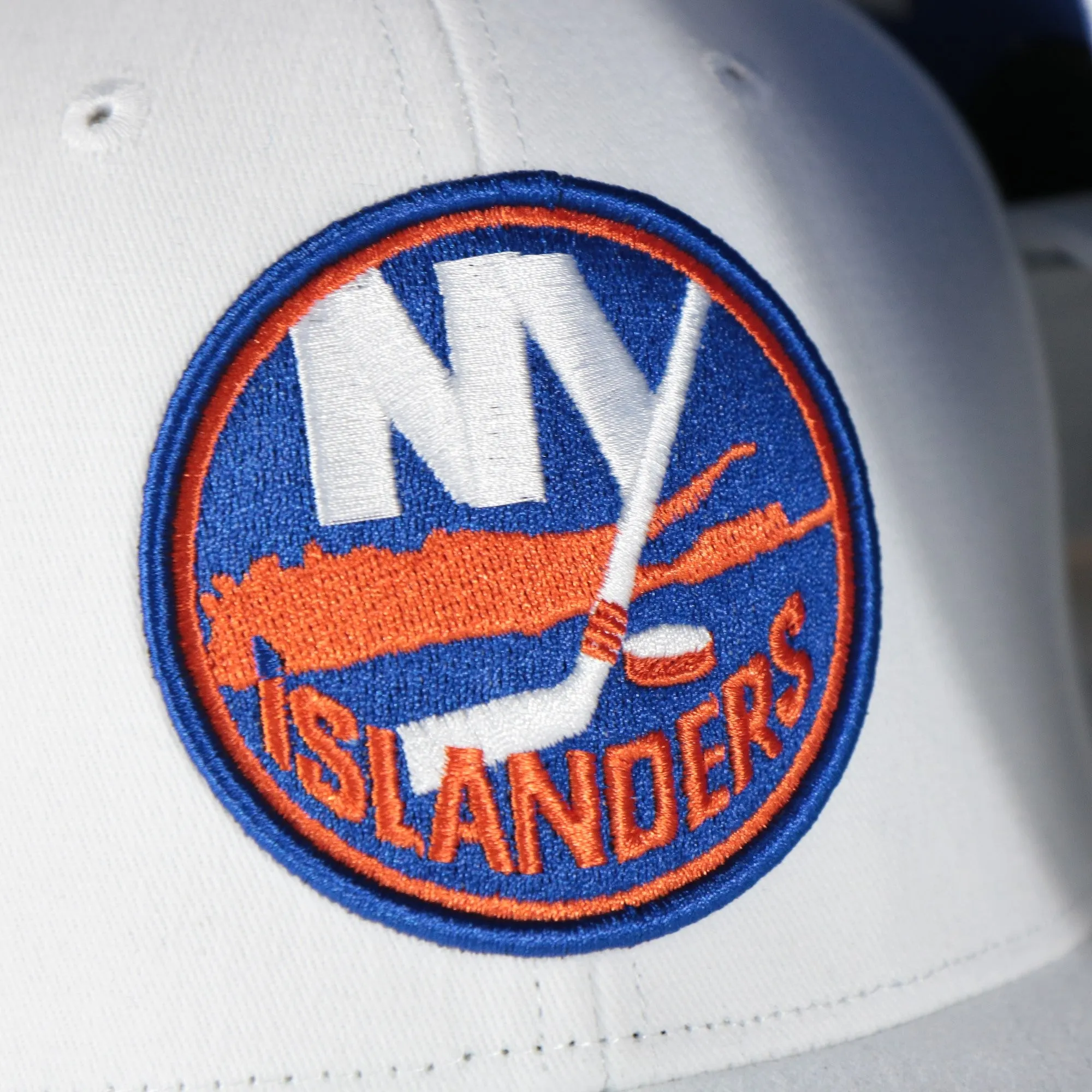 New York Islanders Snapback Hat Blue White All Pro NHL