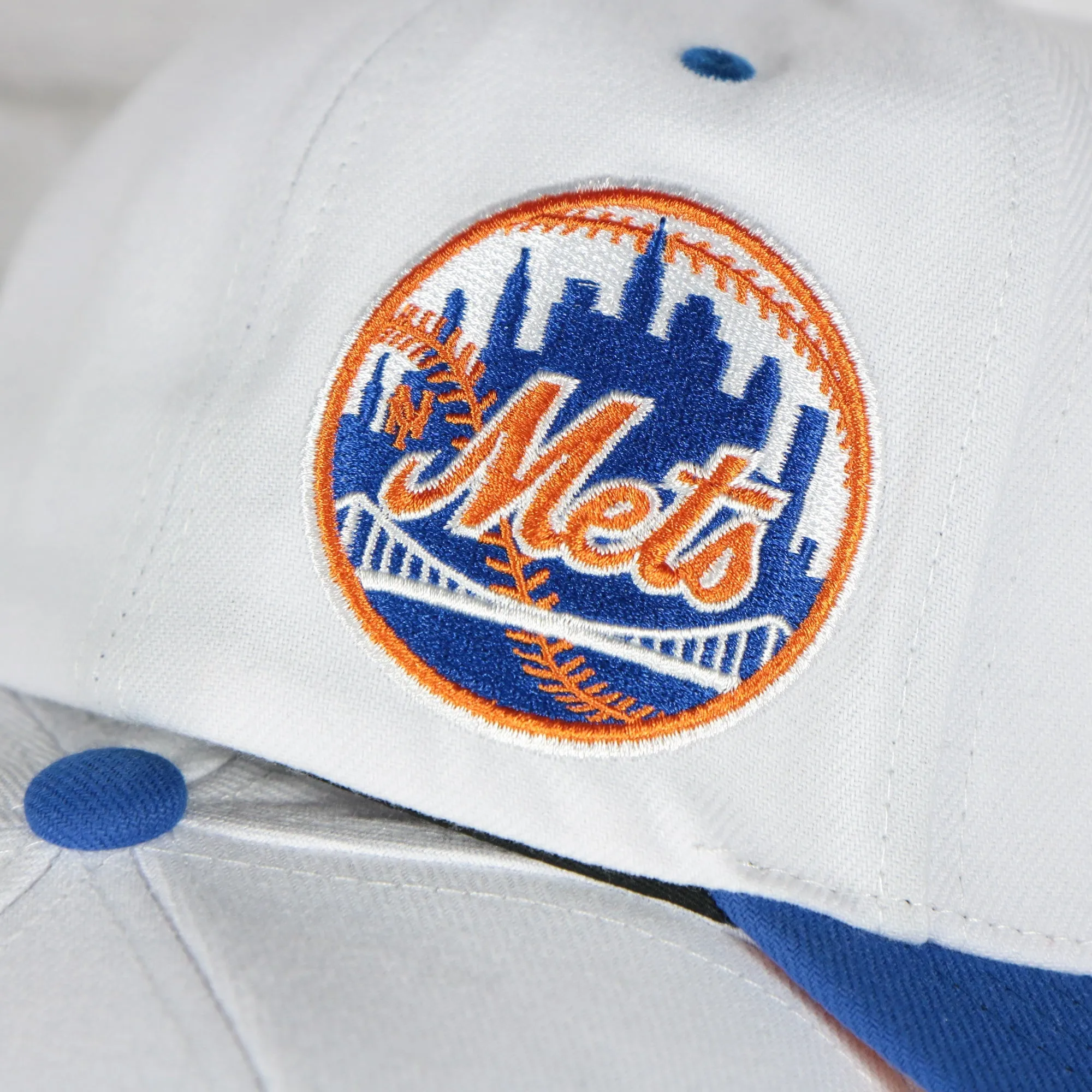 New York Mets Cooperstown Jersey Script Snapback Hat