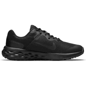 Nike Junior Revolution 6 Road Triple Black Running Shoe - Best Price & Reviews