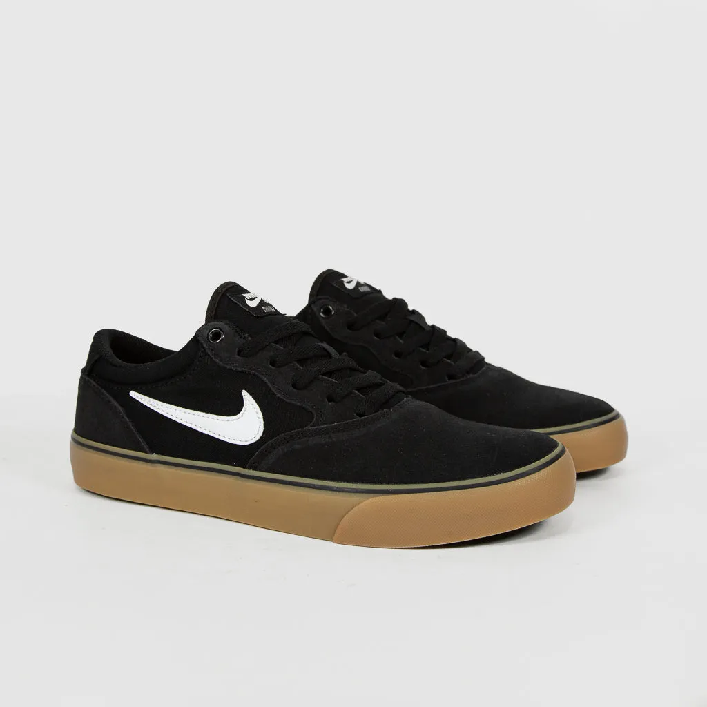 Nike SB - Chron 2 Shoes - Black / White / Gum