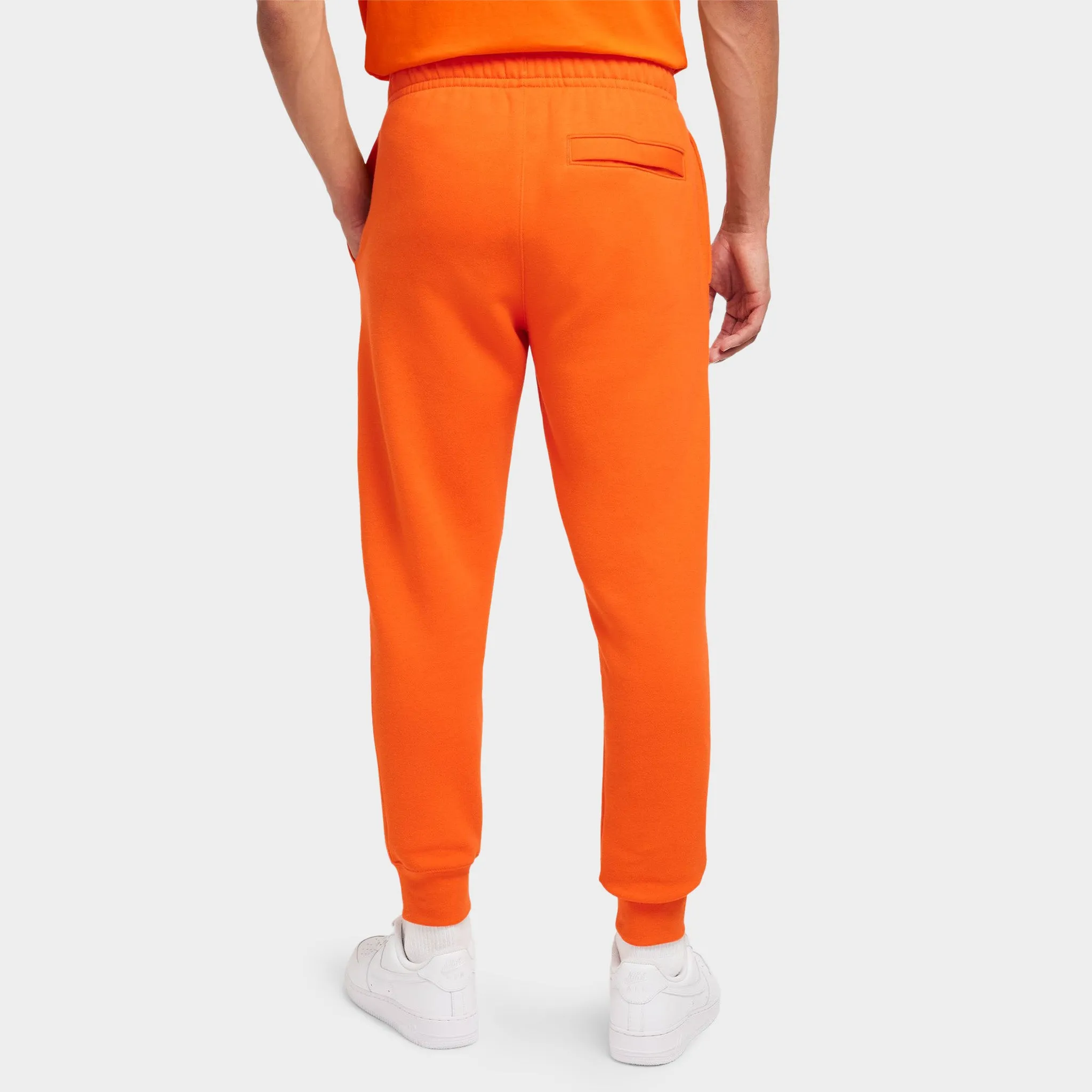 Nike Sportswear Club Fleece Joggers Safety Orange / Safety Orange - White