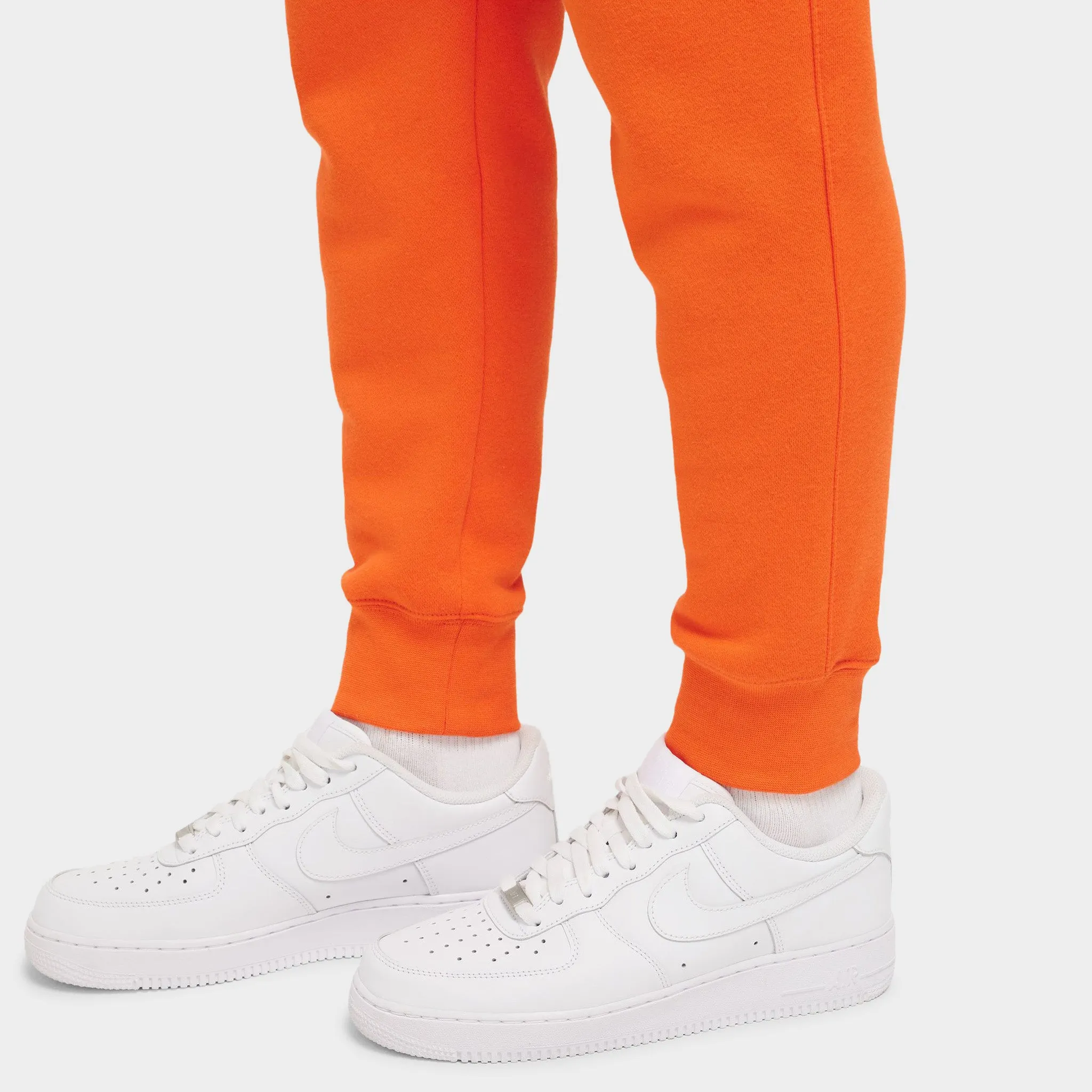 Nike Sportswear Club Fleece Joggers Safety Orange / Safety Orange - White