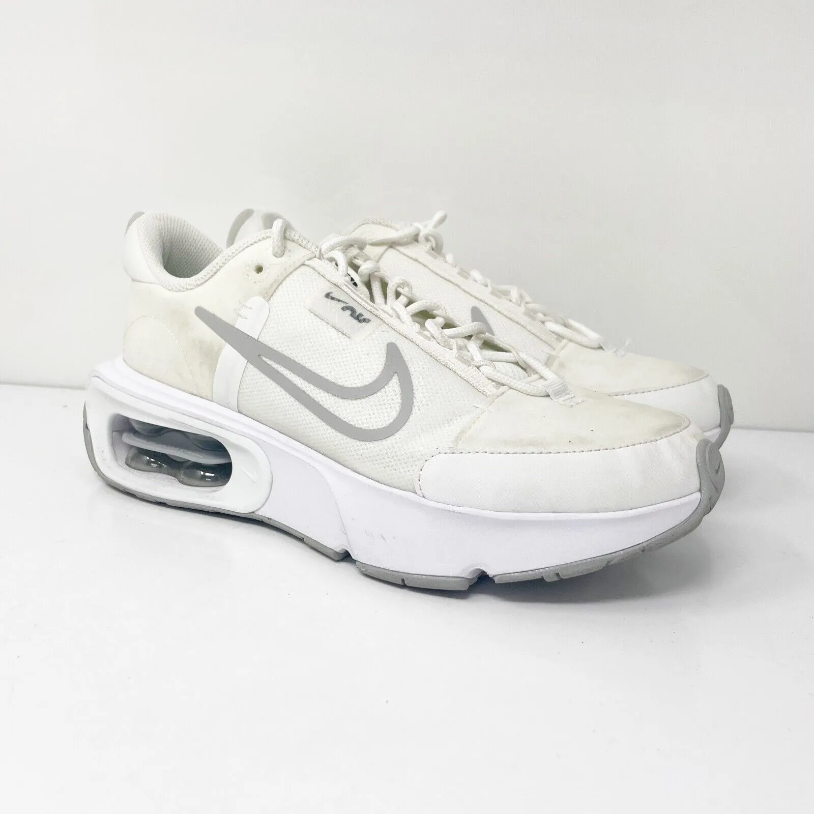 Nike Womens Air Max Interlock DQ2904-100 White Running Shoes Sneakers Size 9.5