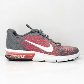 Nike Womens Air Max Sequent 2 852465-003 Gray Running Shoes Sneakers Size 8.5