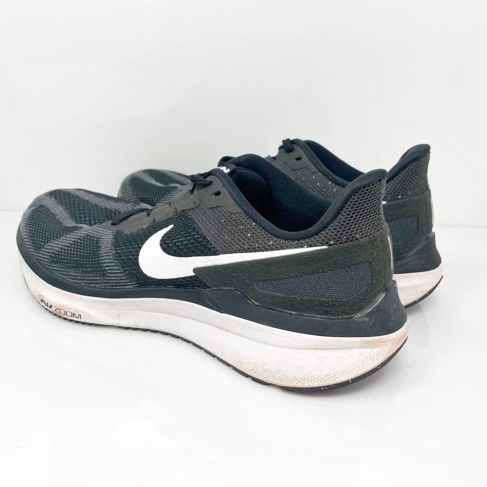 Nike Womens Air Zoom Structure 25 DJ7884-001 Black Running Shoes Sneakers Size 9