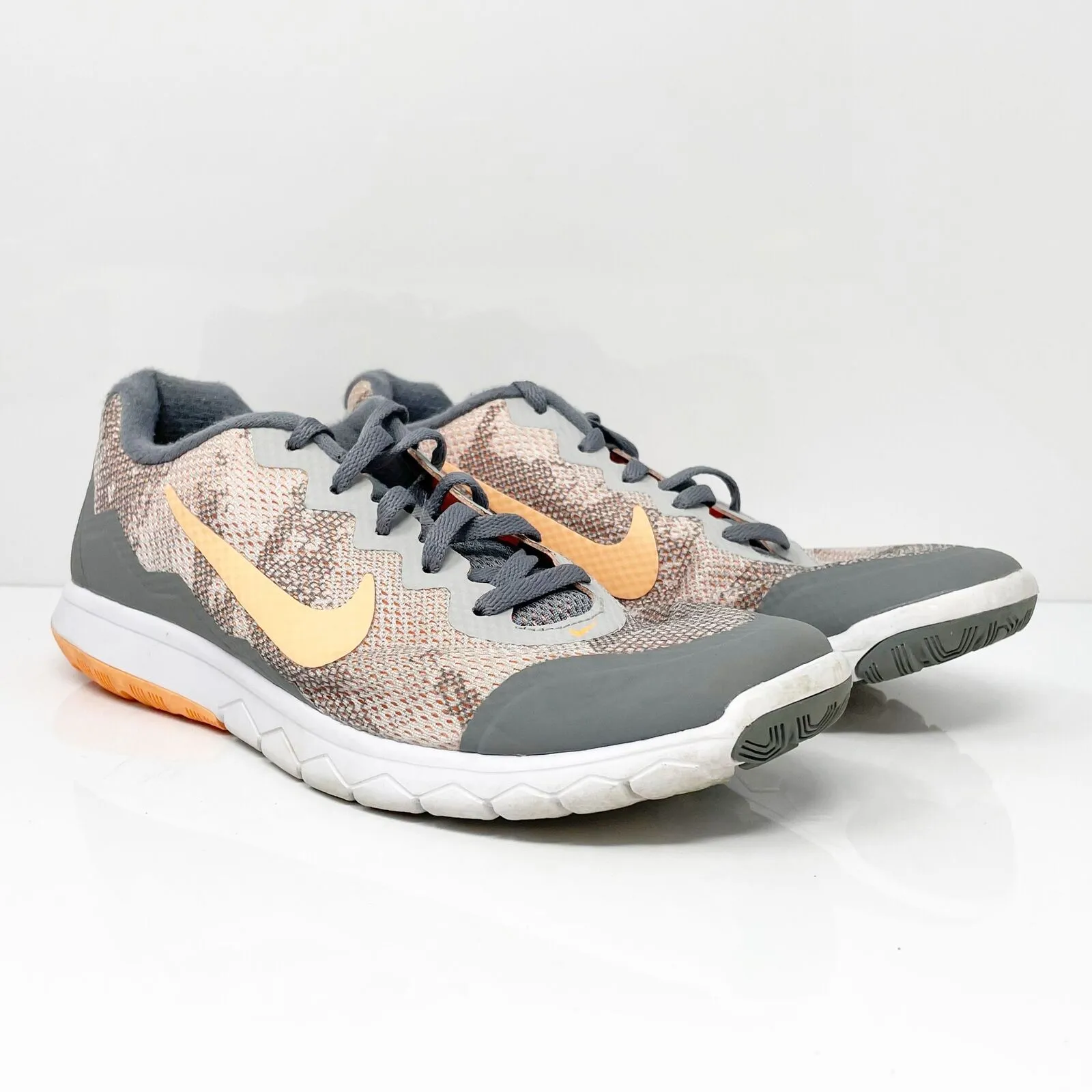 Nike Womens Flex Experience RN 4 749177-001 Gray Running Shoes Sneakers Size 7.5