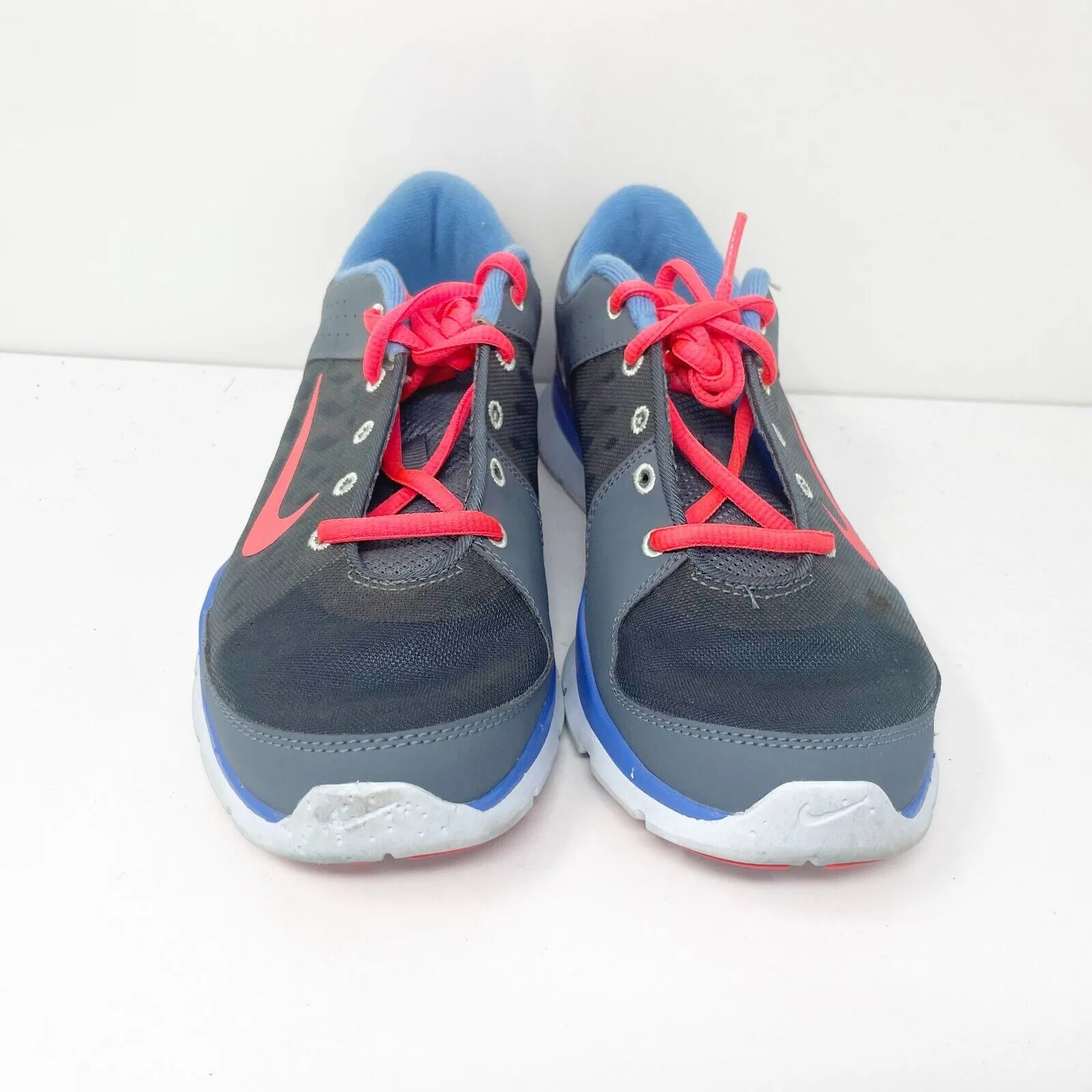 Nike Womens Flex Trainer 3 580374-401 Gray Running Shoes Sneakers Size 8.5