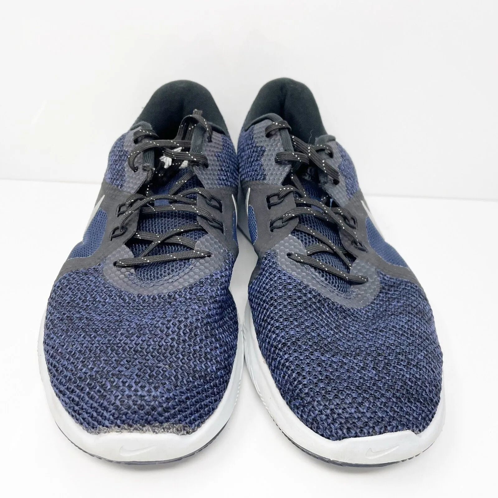 Nike Womens Flex Trainer 8 Premium 924340-400 Blue Running Shoes Sneakers Sz 9.5