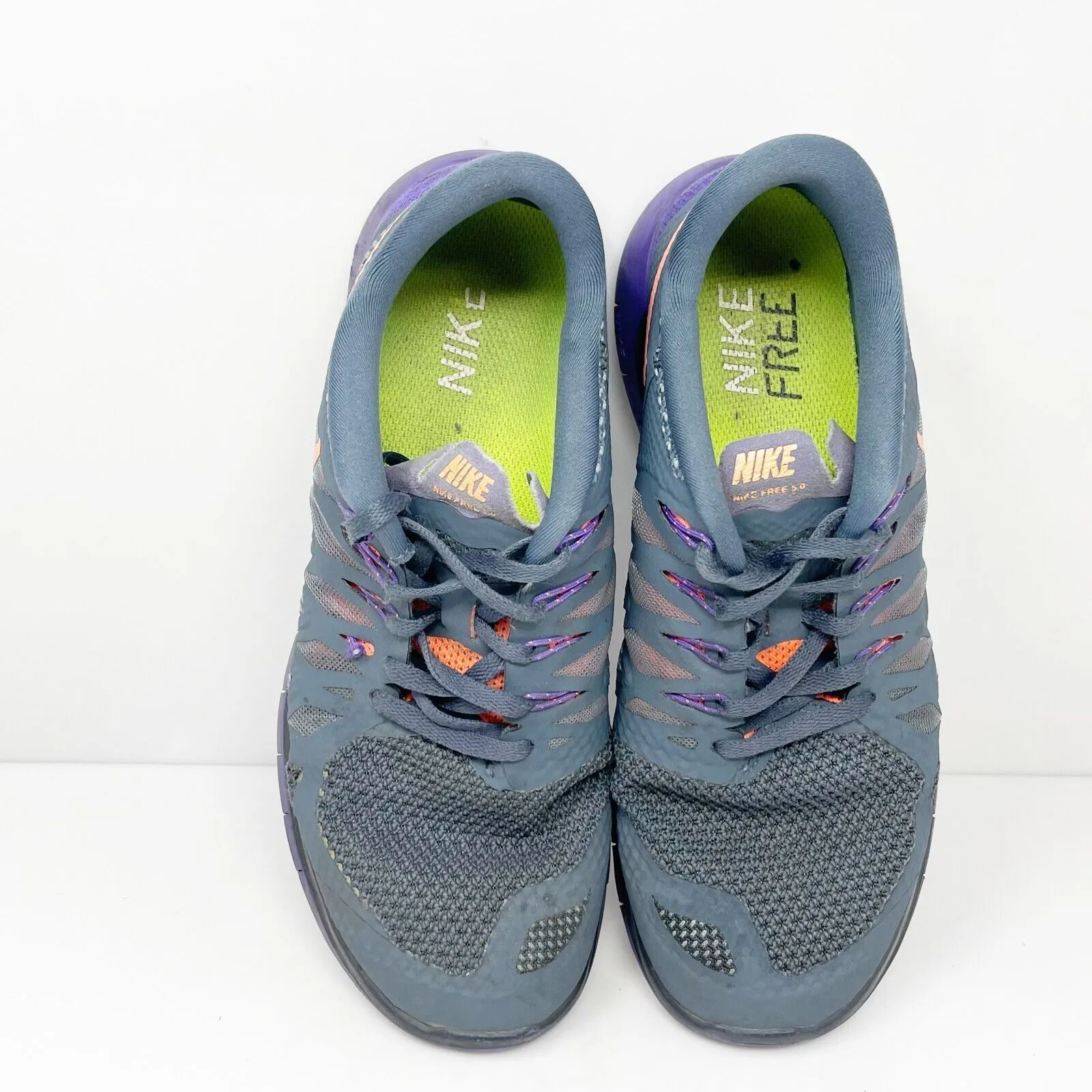 Nike Womens Free 5.0 642199-004 Gray Running Shoes Sneakers Size 8.5