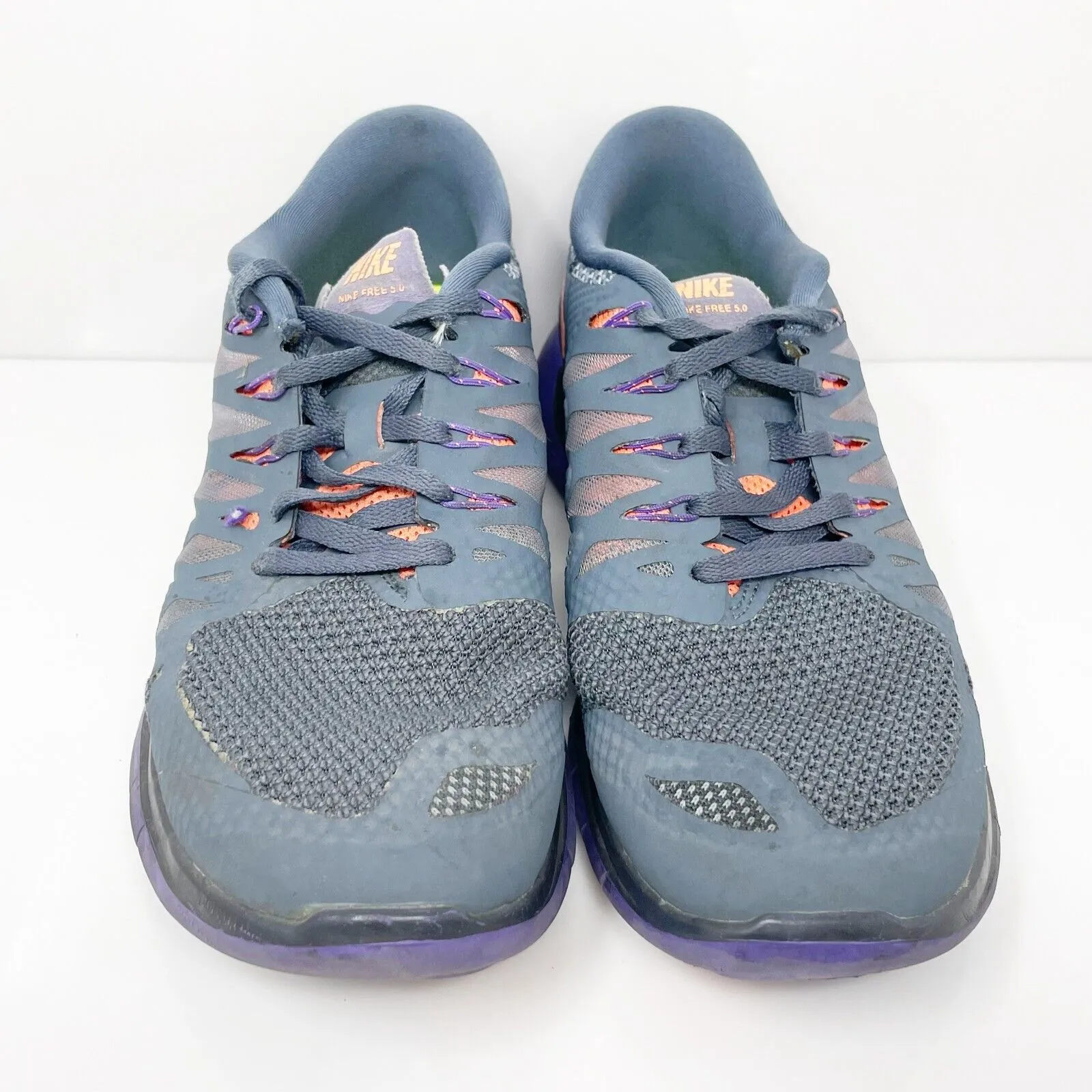 Nike Womens Free 5.0 642199-004 Gray Running Shoes Sneakers Size 8.5