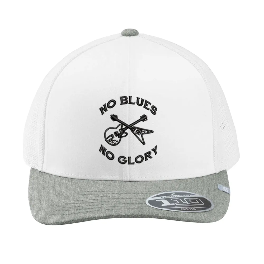 No Blues, No Glory TravisMathew Cruz Colorblock Trucker Hat