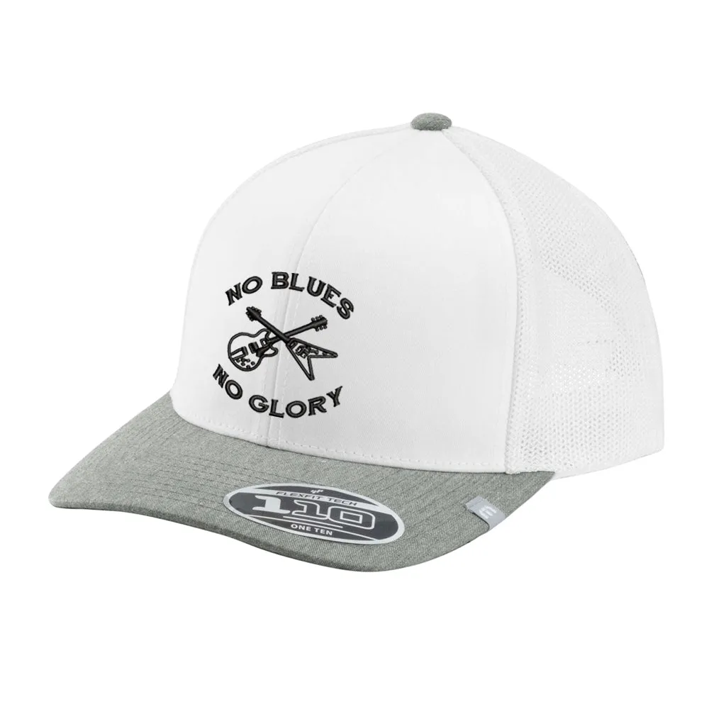 No Blues, No Glory TravisMathew Cruz Colorblock Trucker Hat