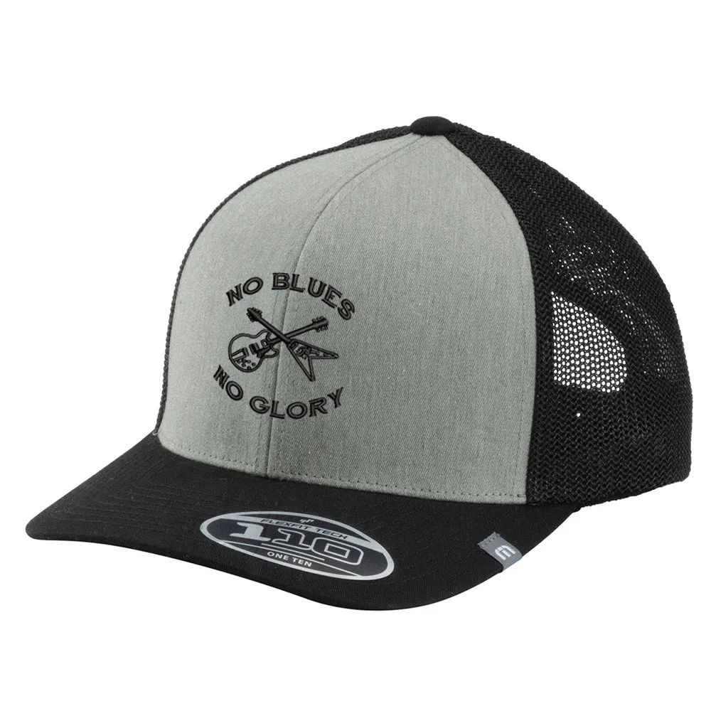 No Blues, No Glory TravisMathew Cruz Colorblock Trucker Hat