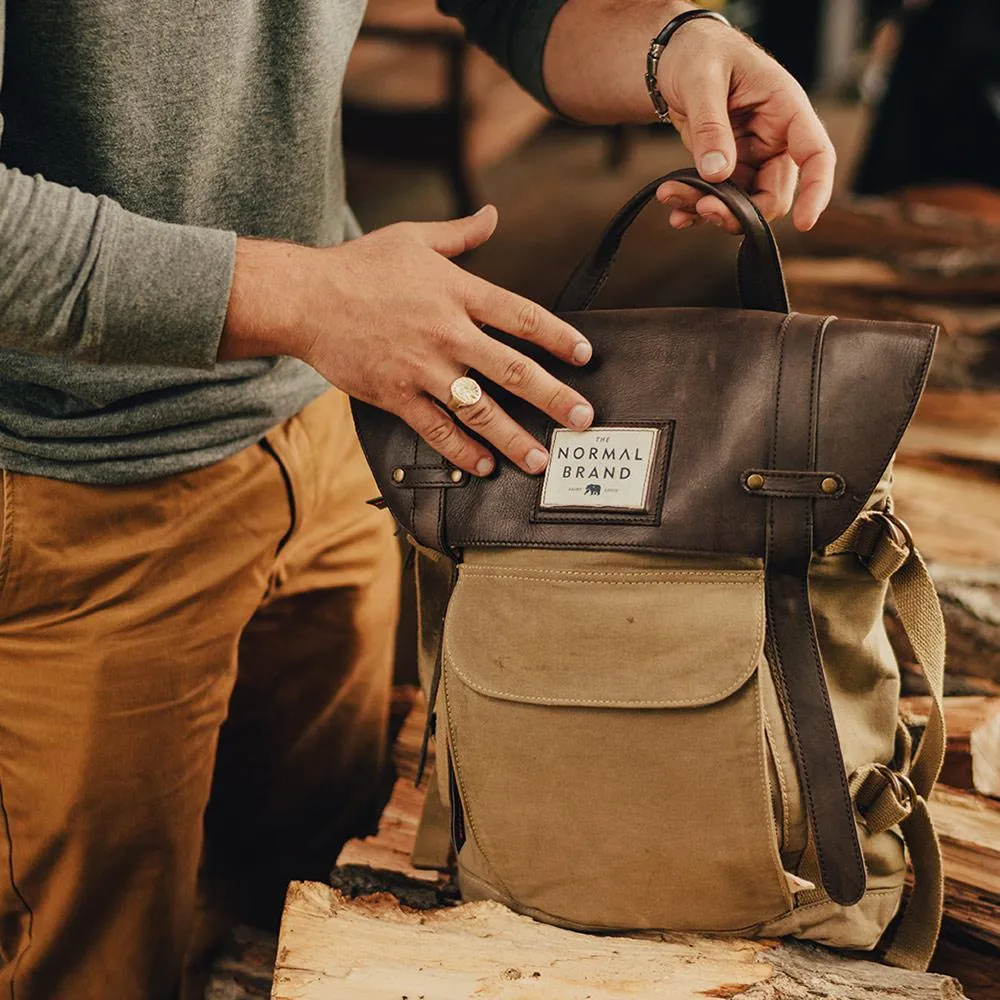 Leather Backpack - Topside Classic