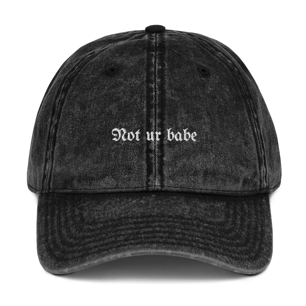 Vintage Dad Hat - Not Ur Babe