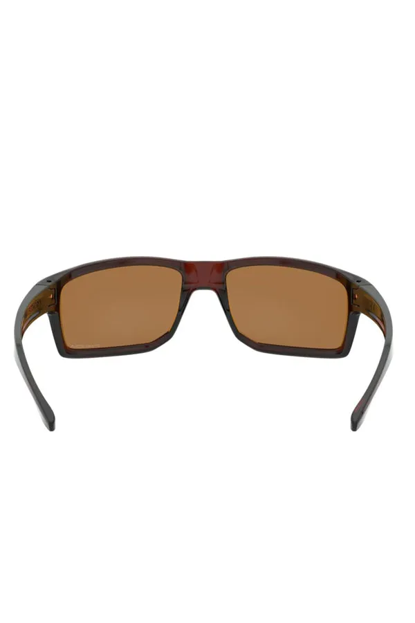 Oakley Gibston Sunglasses Polished Rootbeer with Prizm Bronze