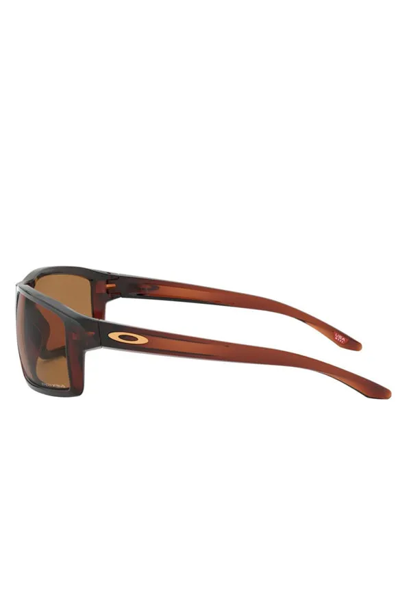 Oakley Gibston Sunglasses Polished Rootbeer with Prizm Bronze