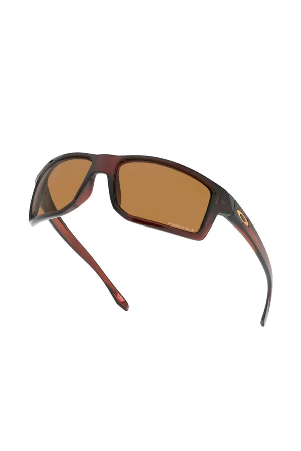 Oakley Gibston Sunglasses Polished Rootbeer with Prizm Bronze