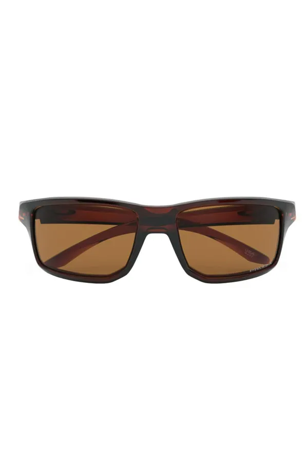 Oakley Gibston Sunglasses Polished Rootbeer with Prizm Bronze