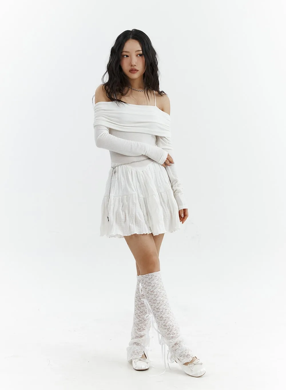 Frill Mini Dress