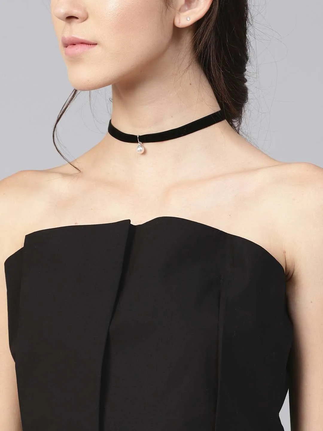 Off Shoulder Pleated Top