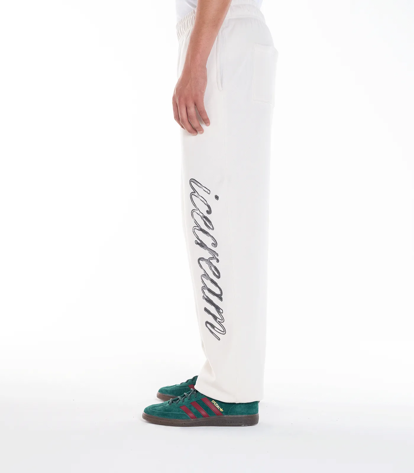 Off White Chrome Script Sweatpants