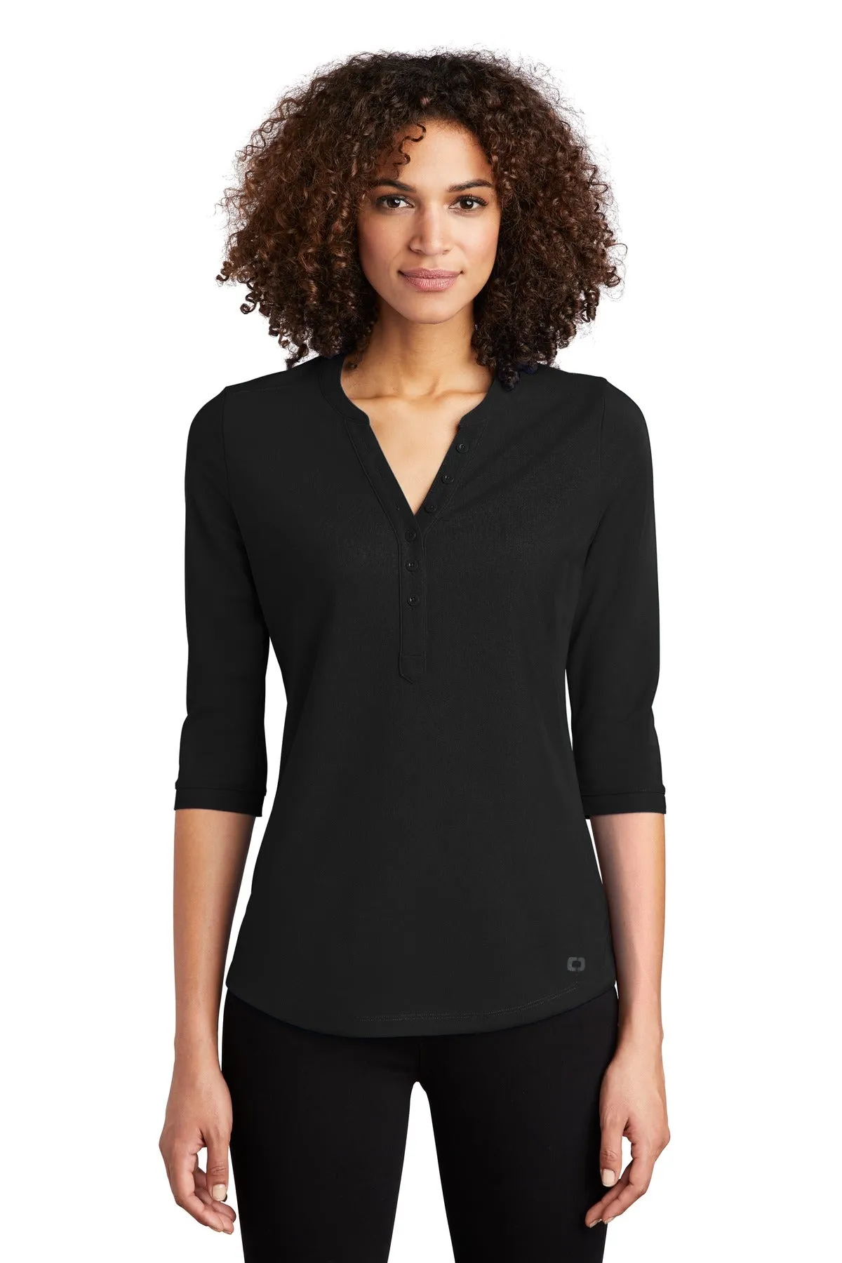 OGIO  Ladies Jewel Henley LOG104