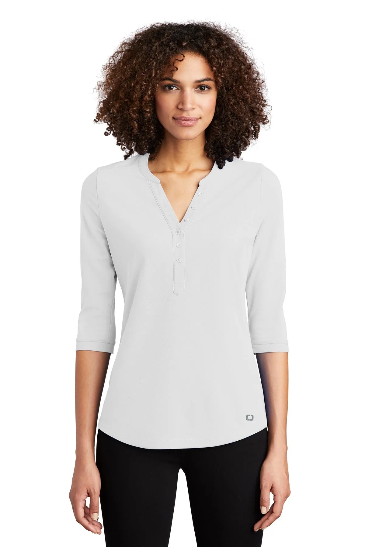 OGIO  Ladies Jewel Henley LOG104