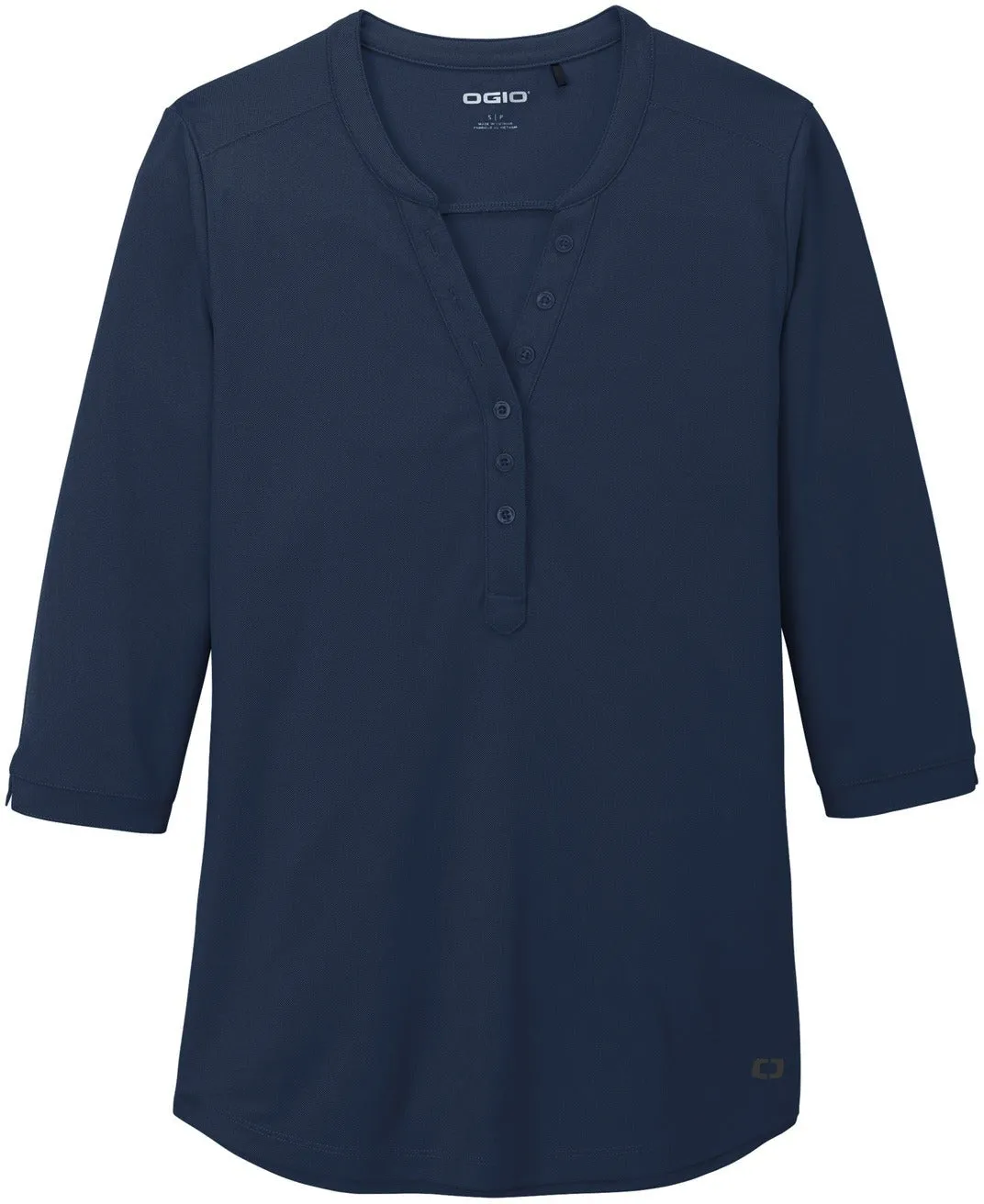 OGIO Ladies Jewel Henley