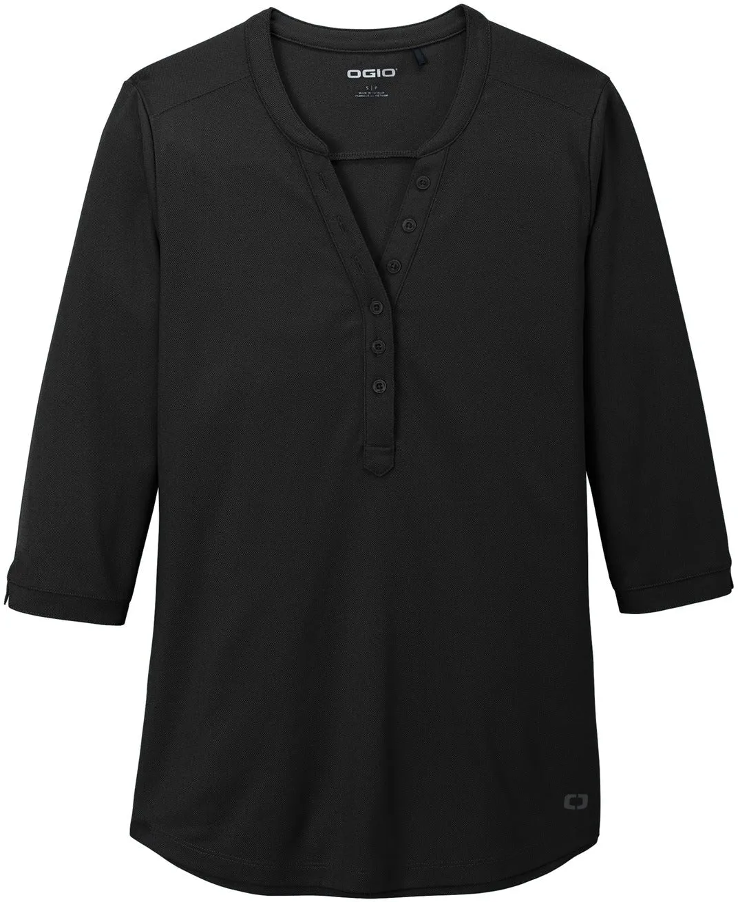 OGIO Ladies Jewel Henley