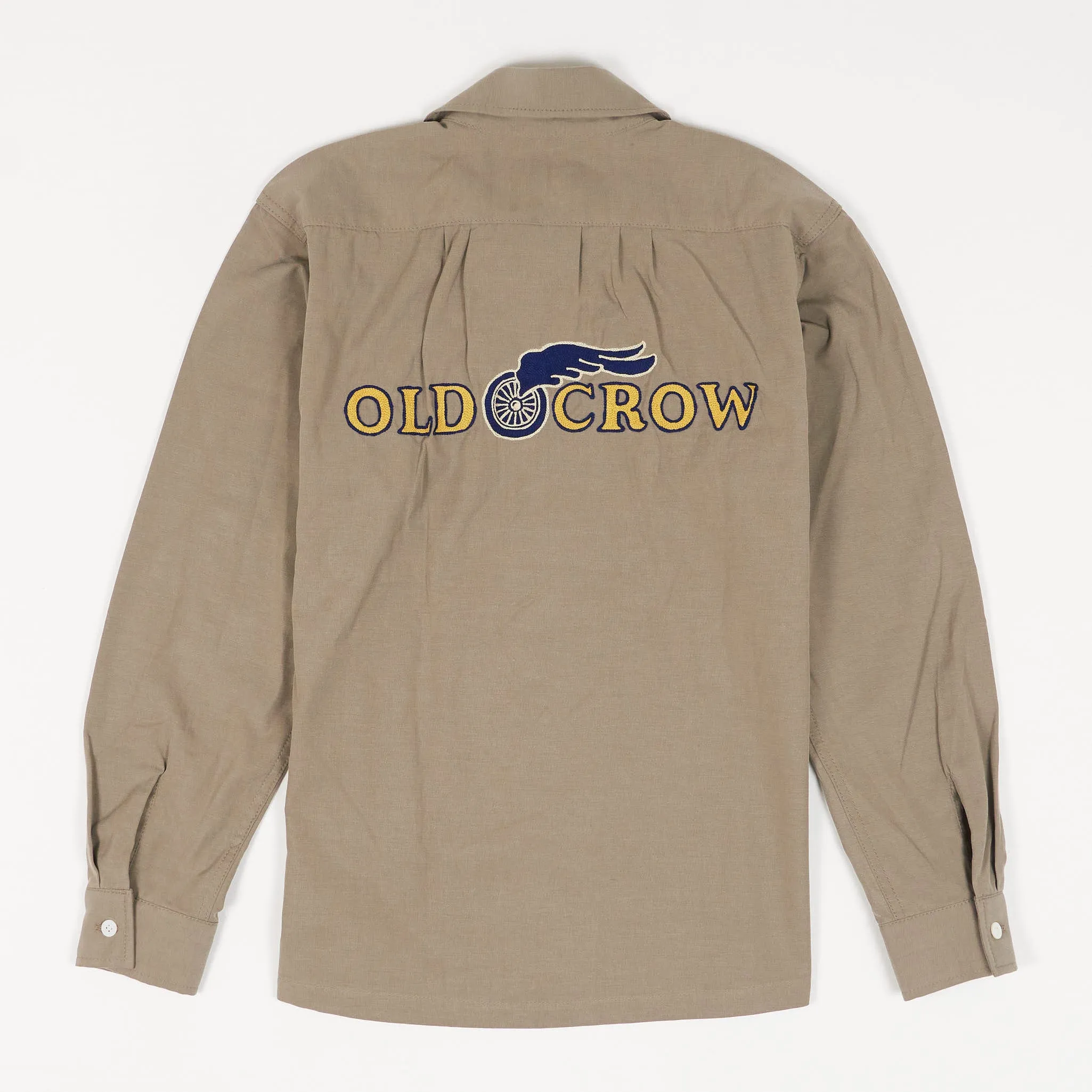 Old Crow Speed Shop by Glad Hand & Co. Crow Wheels Shirt