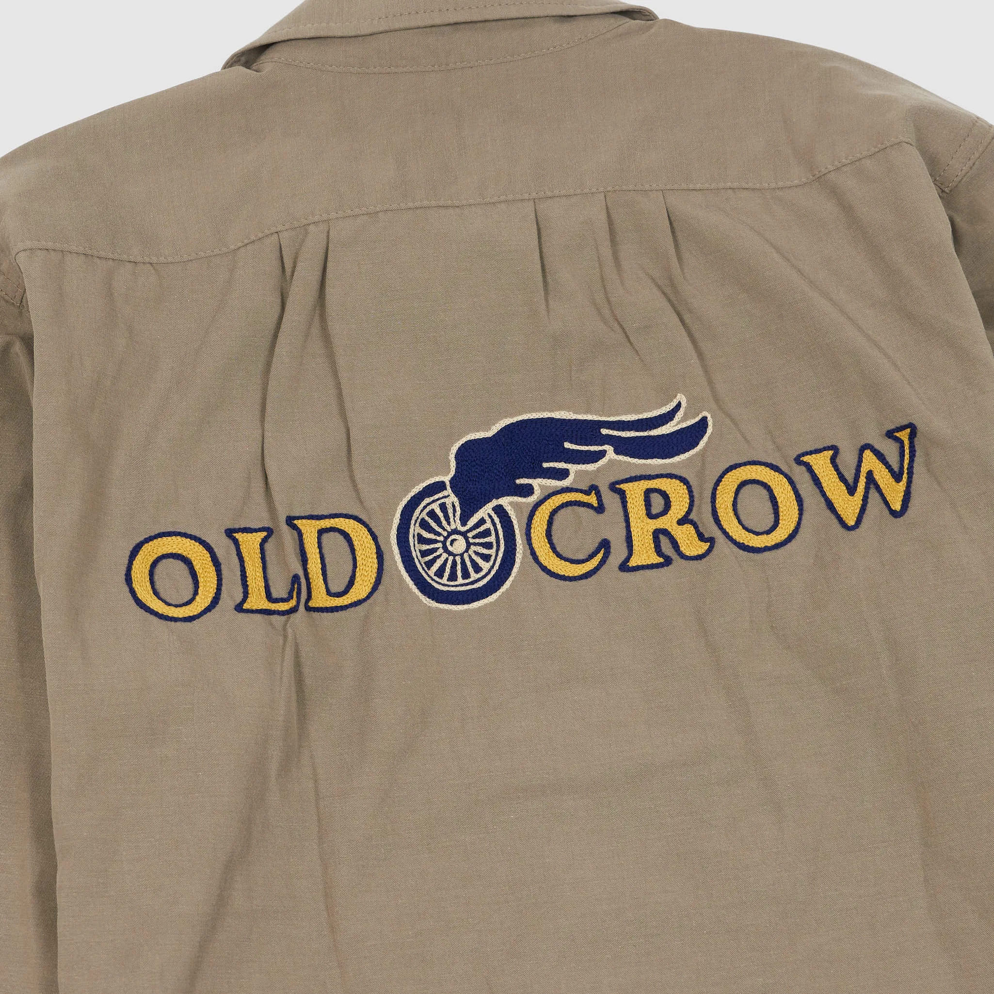 Old Crow Speed Shop by Glad Hand & Co. Crow Wheels Shirt