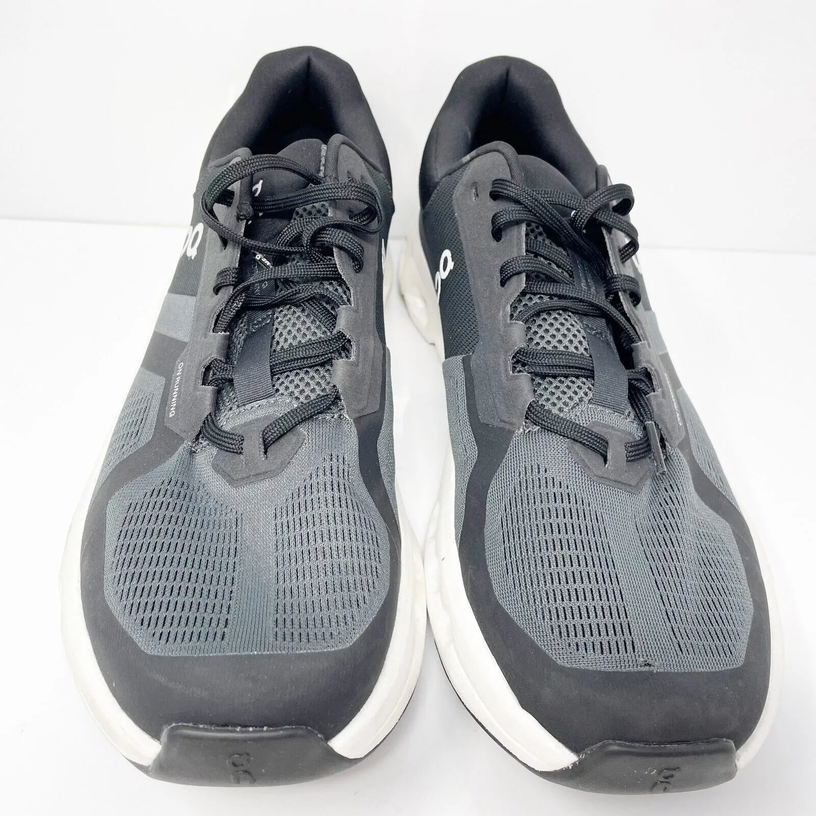 On Mens Cloudmonster 2 Black Running Shoes Sneakers Size 12.5