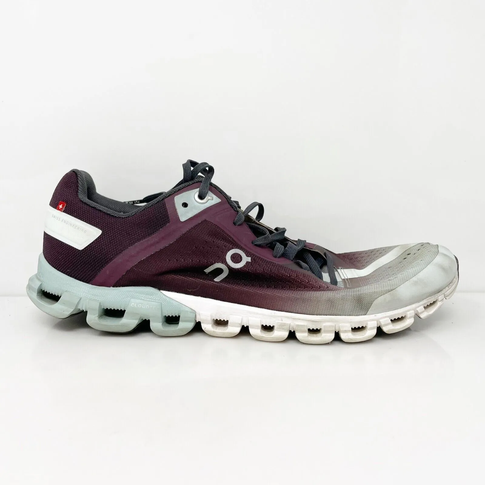 On Womens Cloudflow Purple Running Shoes Sneakers Size 10