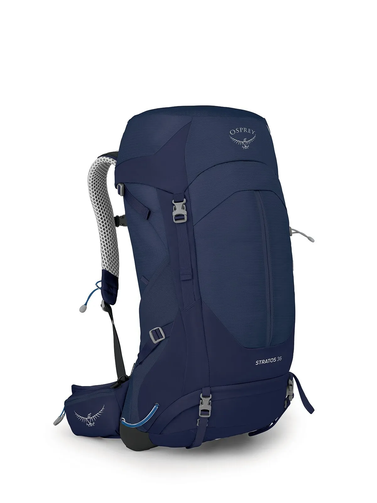 Osprey Stratos 36 backpack with rain cover