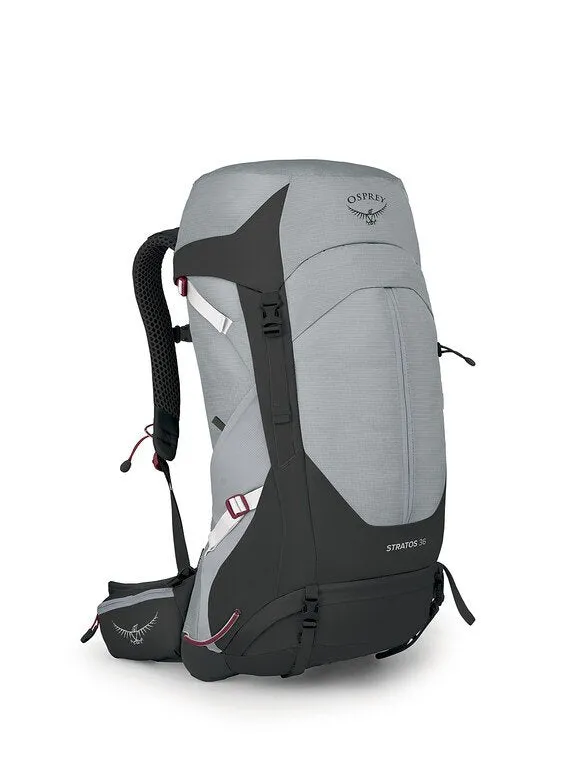 Osprey Stratos 36 backpack with rain cover