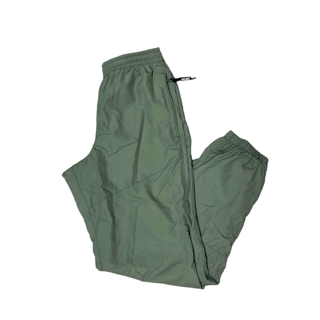 Palace Slant Zip Joggers Green