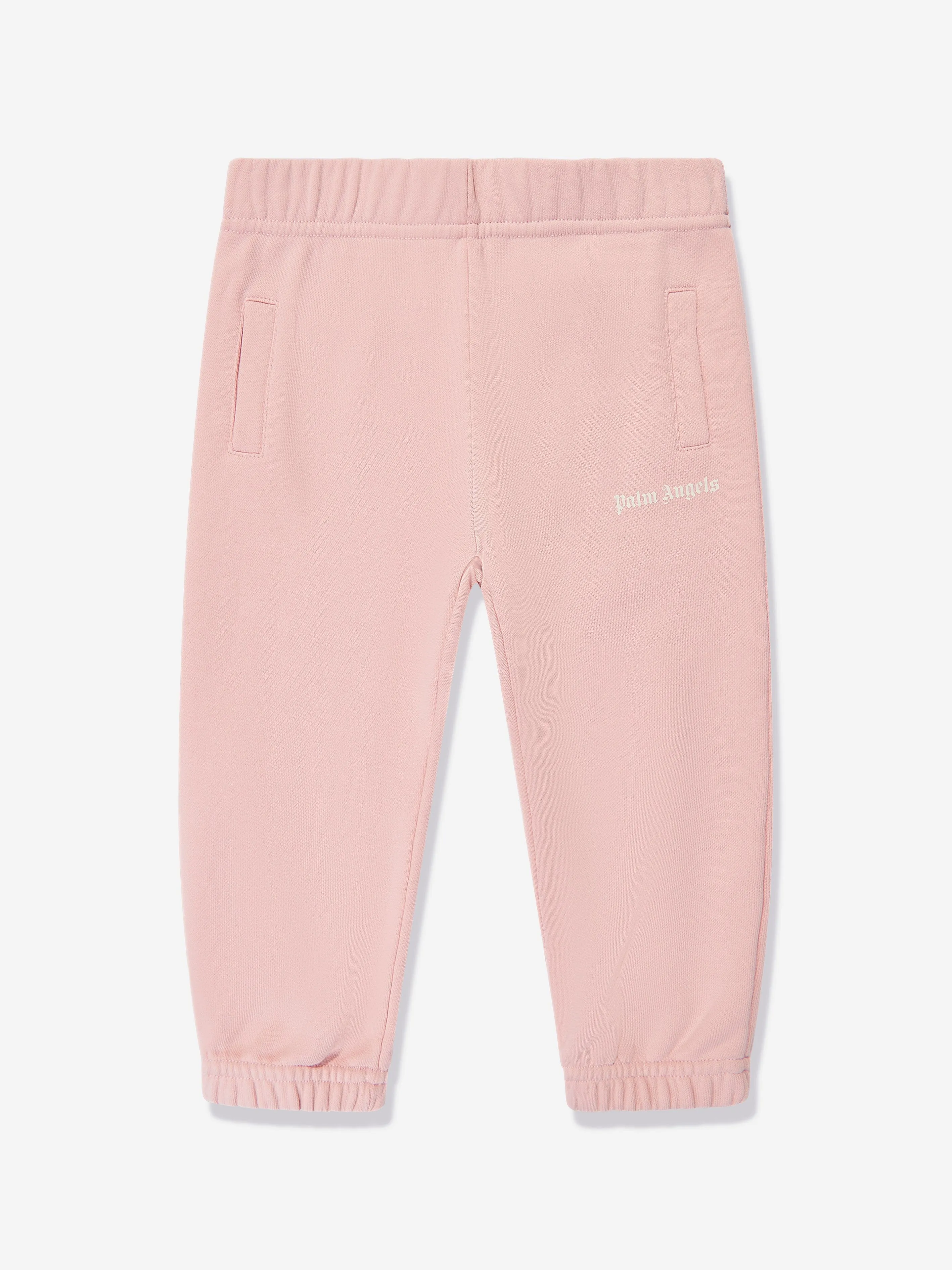 Palm Angels Baby Girls Logo Joggers in Pink