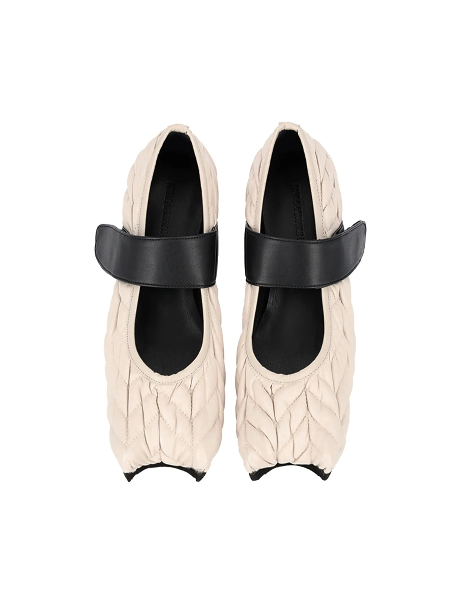 Paula Canovas shoes, Diablo Platform Ballerinas