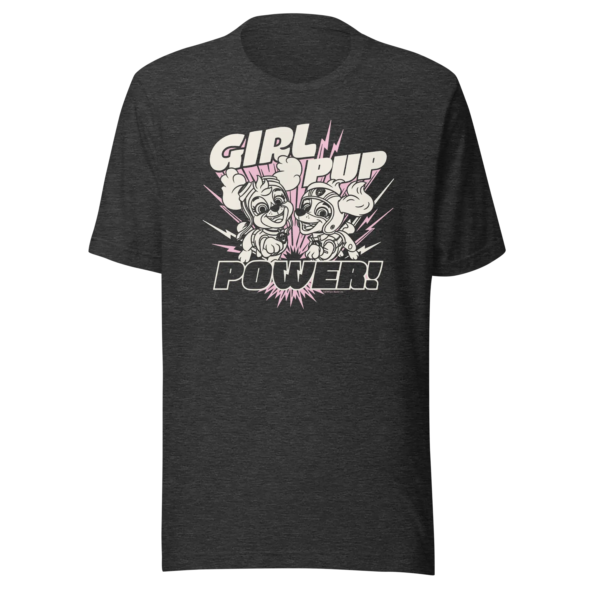 PAW Patrol Girl Pup Power Adult Short Sleeve T-Shirt