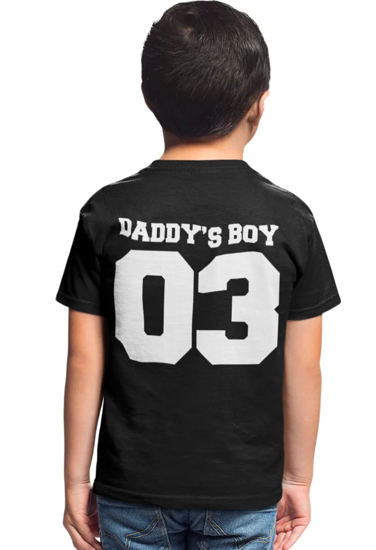 Personalised Father's Day T-Shirt Personalised with any Daddy Mummy Daddy's Girl Daddy's Boy