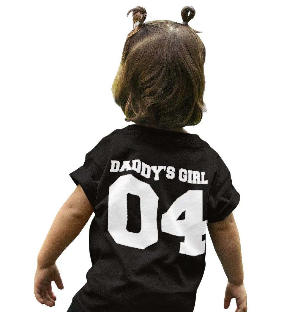 Personalised Father's Day T-Shirt Personalised with any Daddy Mummy Daddy's Girl Daddy's Boy