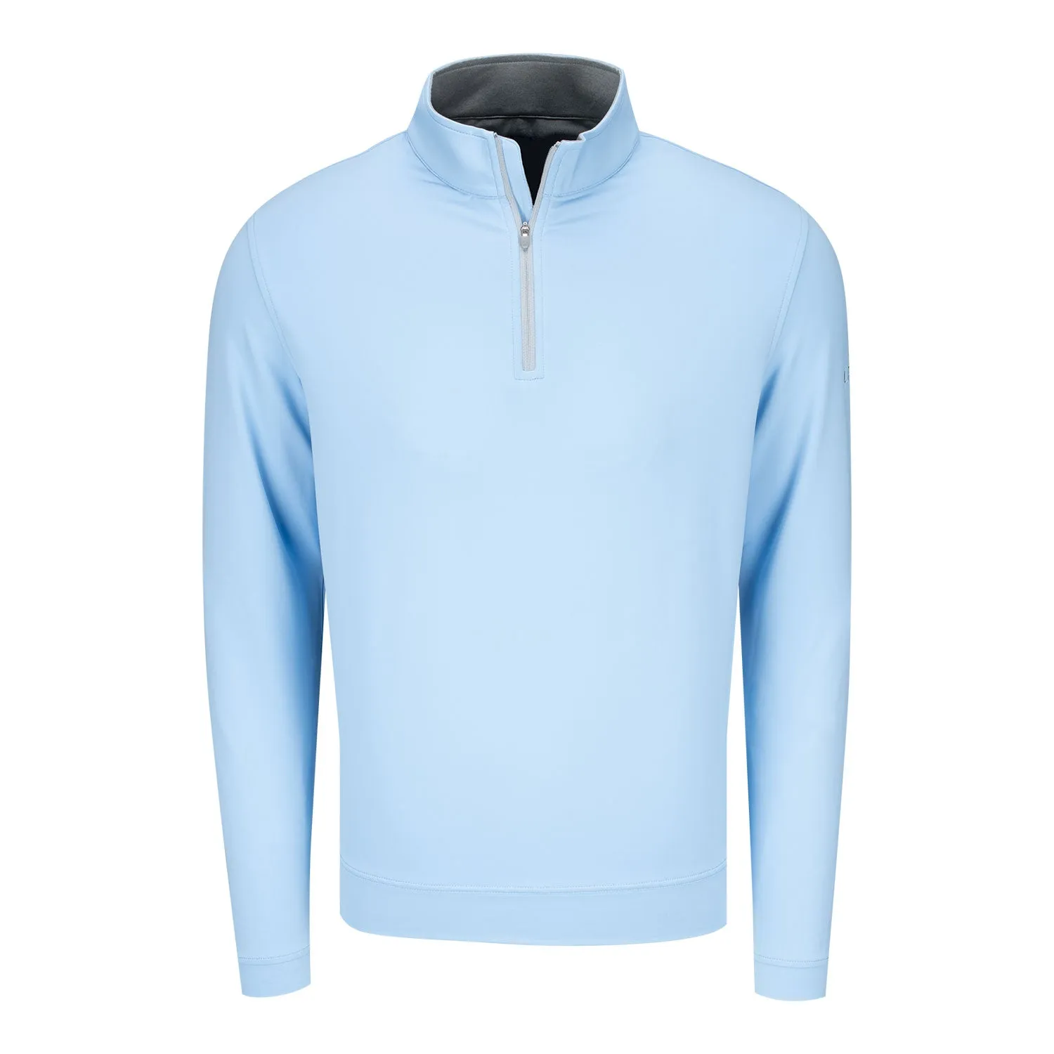 Peter Millar LPGA Men's Perth Quarter Zip in Cottage Blue