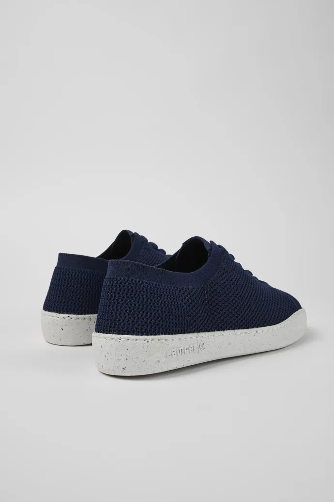 Blue Textile Men's Sneaker