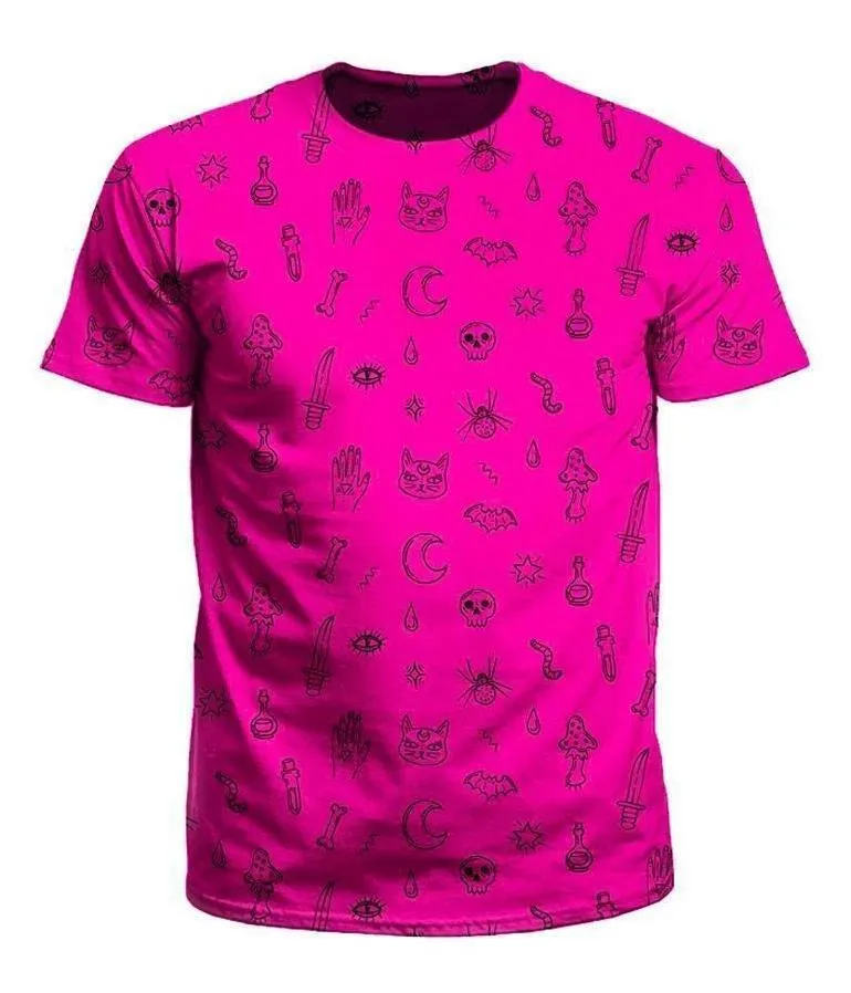 Pink Pattern Men's T-Shirt