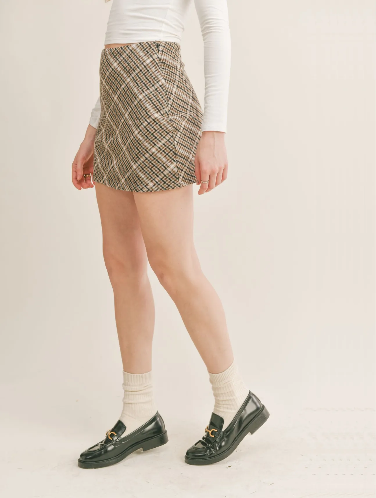 Plaid Mini Skirt by Gossip Girl