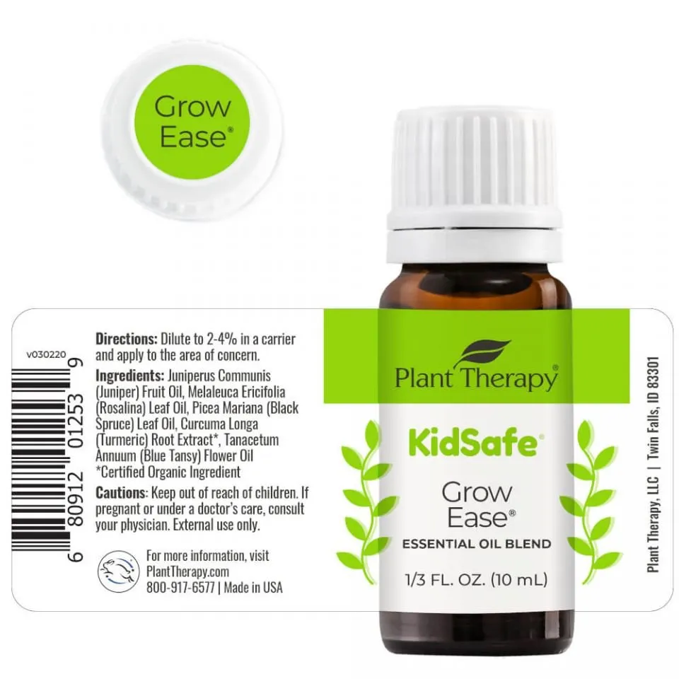 KidSafe Grow Ease Essential Oil by Plant Therapy